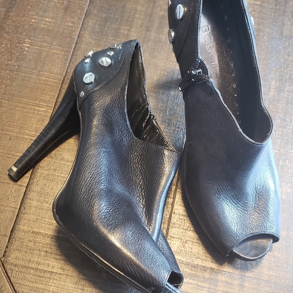 Peep Toe Booties - Picture 1 of 1